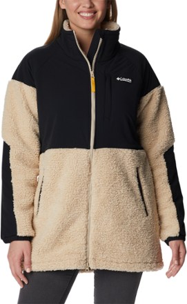 fleece zip jacket