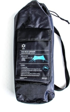 Neso Grande Sunshade Bag closed (Teal)