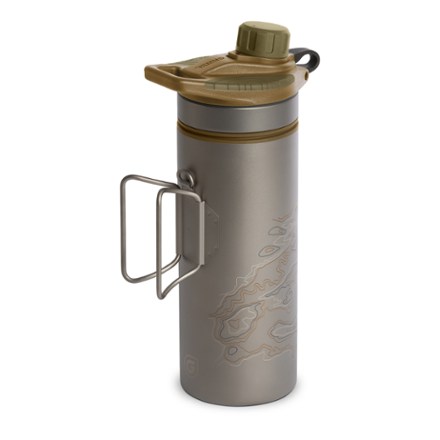 GeoPress Ti Water Filter and Purifier Bottle - 24 fl. oz.