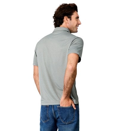 Free Country Tech Jacquard Short-Sleeve Polo Shirt - Men's 1