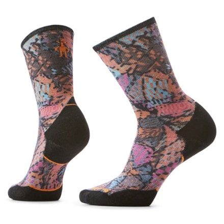 Smartwool Trail Run Targeted Cushion Triangle Prism Print Crew Socks - Women's 0