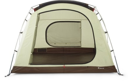 Snow Peak Alpha Breeze Tent Front view (Ivory)