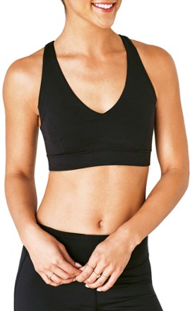 manduka cross back halter bra
