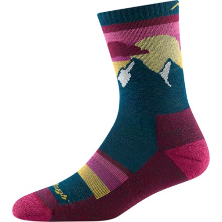 Darn Tough Sunset Ledge Micro Crew Lightweight Hiking Socks - Women's 1