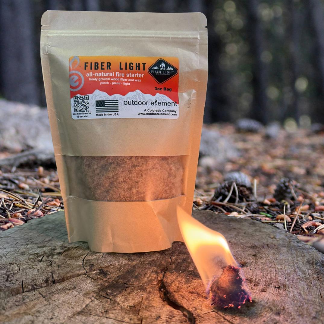 Location Image for Fiber Light Fire Tinder Bag