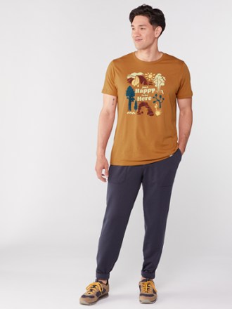 The Landmark Project Just Happy to Be Here T-Shirt 4