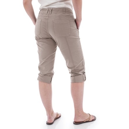 Aventura Delmar Organic Roll Tab Crop Pants - Women's 4