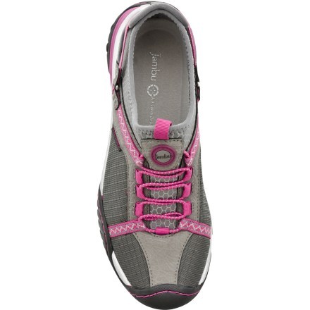 Top view (Grey/Raspberry)