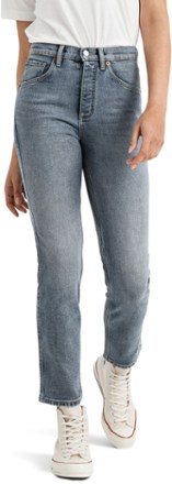 DUER High-Rise Straight Denim Jeans - Women's 1