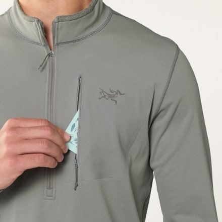 Arc'teryx Rho SV Zip-Neck Base Layer Top - Men's 6