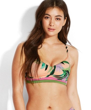 Seafolly Las Palmas DD Cup Bralette Swimsuit Top - Women's 0