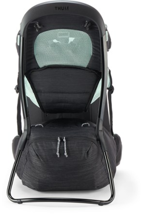 Thule Sapling Child Carrier Back view (Black)