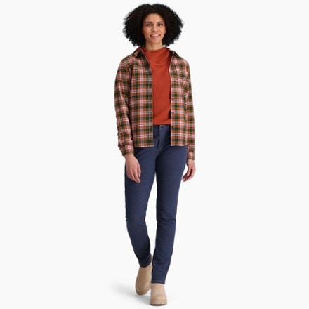 Royal Robbins Lieback Organic Cotton Flannel Shirt - Women's 3