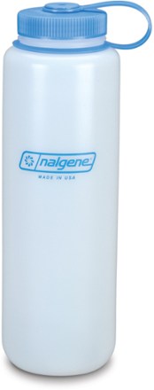 Rei Co-op Nalgene Sustain Graphic Wide-Mouth Water Bottle - 32 fl. oz. Blue