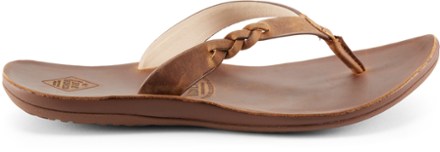 next leather flip flops