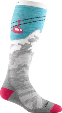 Darn Tough Yeti Over-the-Calf Midweight Ski and Snowboard Socks - Women's 0
