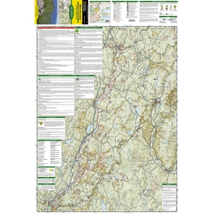 National Geographic Franconia Notch/North Conway Trail Map 1