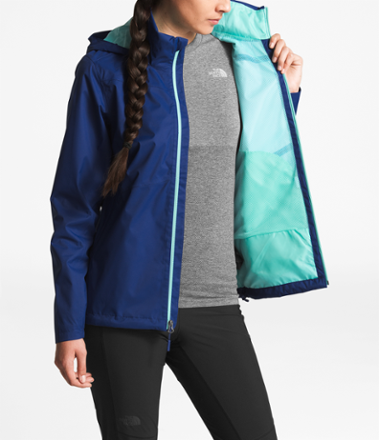 the north face resolve plus rain jacket