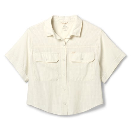 Roark Bless Up Cropped Button-Up Shirt - Women's 0