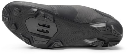 Shimano XC1 Mountain Bike Shoes - Men's Sole view (Black)