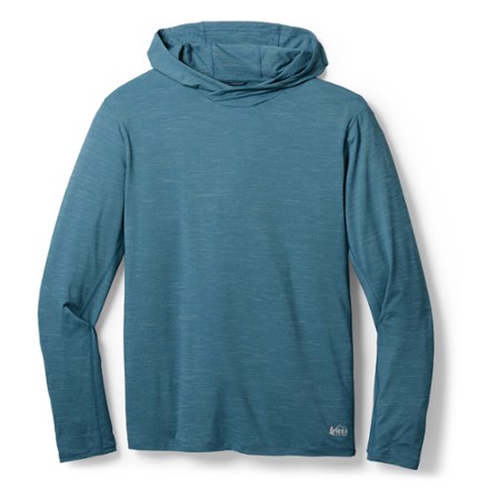 REI Co-op Men's Sahara Shade Regular-Fit Hoodie  Blue L