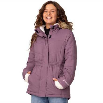 Free Country Puffer Insulated Jacket - Girls' 0