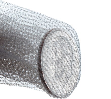 fabric detail shown with dime (Stone Gray)