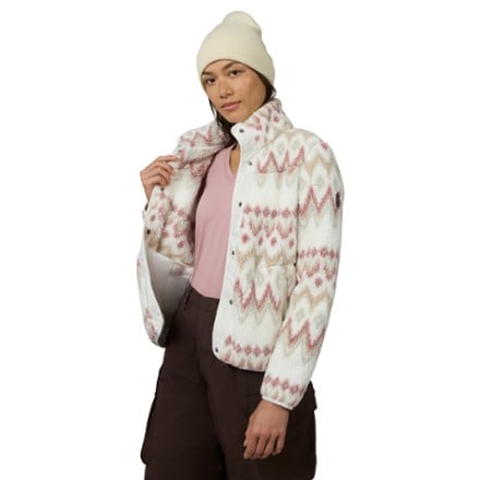 Free Country Sierra Sherpa Fleece Pile Snap-Front Jacket - Women's 3