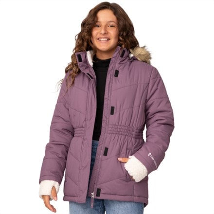 Free Country Puffer Insulated Jacket - Girls' 2