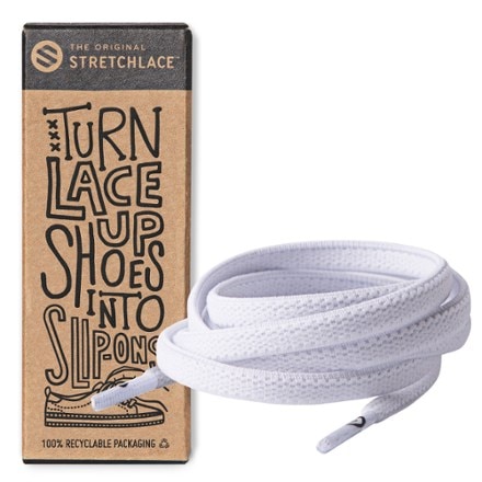The Original Stretchlace Flat Elastic Stretch Shoelaces 0