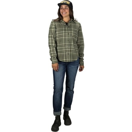 Flylow Brigitte Tech Flannel - Women's 2