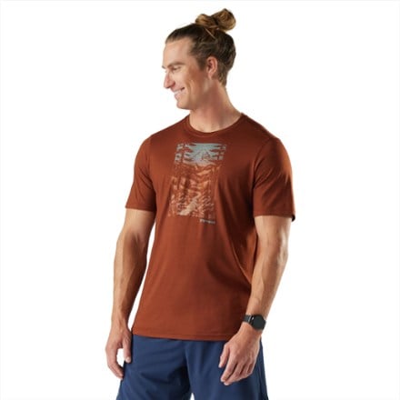 Smartwool Winding Trail Active Graphic T-Shirt 0