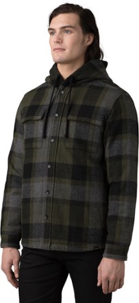 prAna Asgard Hooded Flannel Shirt - Men's 0