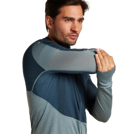 Icebreaker Merino Blend 200 Realfleece Descender Long-Sleeve Half-Zip - Men's 7