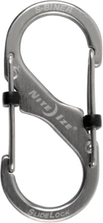 Nite Ize S-Biner SlideLock Stainless Steel #2 Dual Carabiner 0