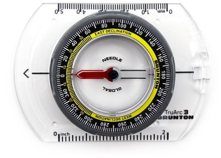 Truarc 20 Compass, Professional Mirrored Compass, Brunton