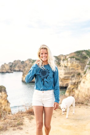Slow Loris Sunflower Long-Sleeve T-Shirt 5