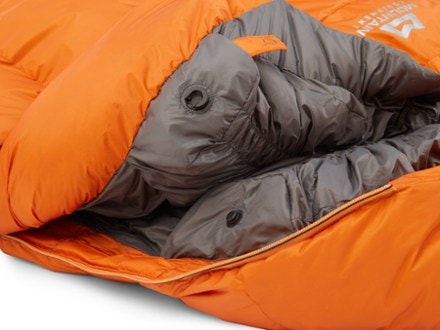 Mountain Equipment Snowline Sleeping Bag Lode Lock closure (Marmalade)