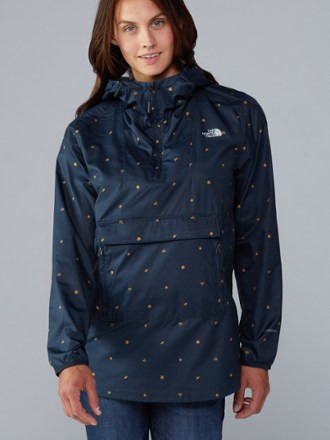 north face printed fanorak