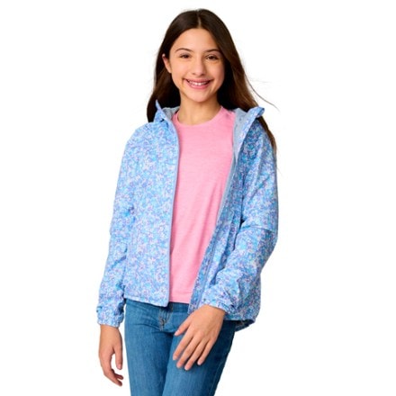 Free Country Windshear Jacket with Knit Jersey Lining - Girls' 2