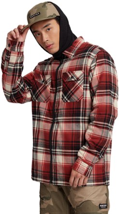 burton flannel snowboard jacket