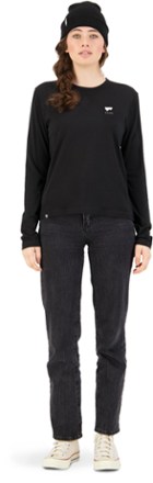Mons Royale Icon Merino Air-Con Relaxed Long-Sleeve T-Shirt - Women's 2