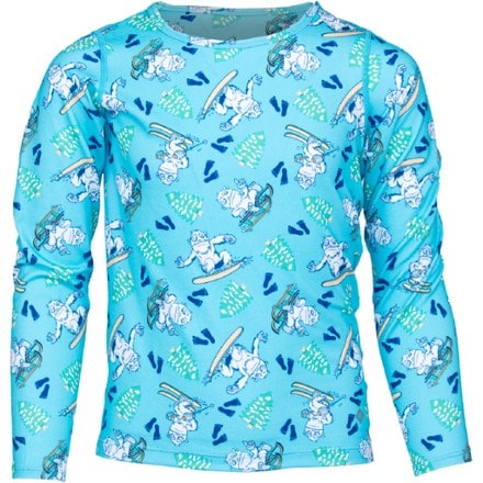 Hot Chillys Originals Print Base Layer Crew - Kids' 0