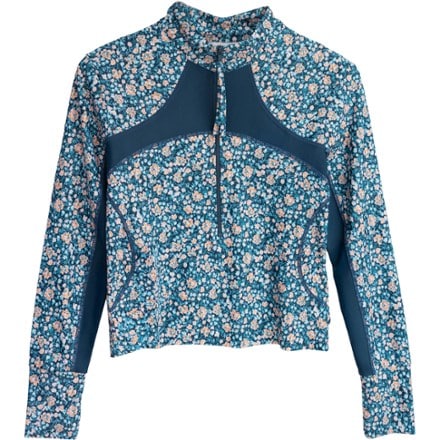 Nani Cropped Half-Zip Rashguard - Women's 0