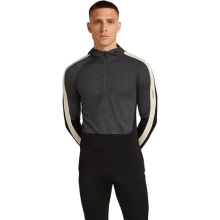 Icebreaker Merino 200 Oasis+ Long-Sleeve Half-Zip Thermal Base Layer Hoodie - Men's 0