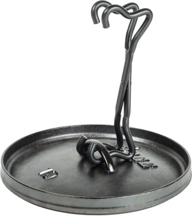 Lodge 4-in-1 Camp Dutch Oven Tool Shown with additional accessories not included (Black)
