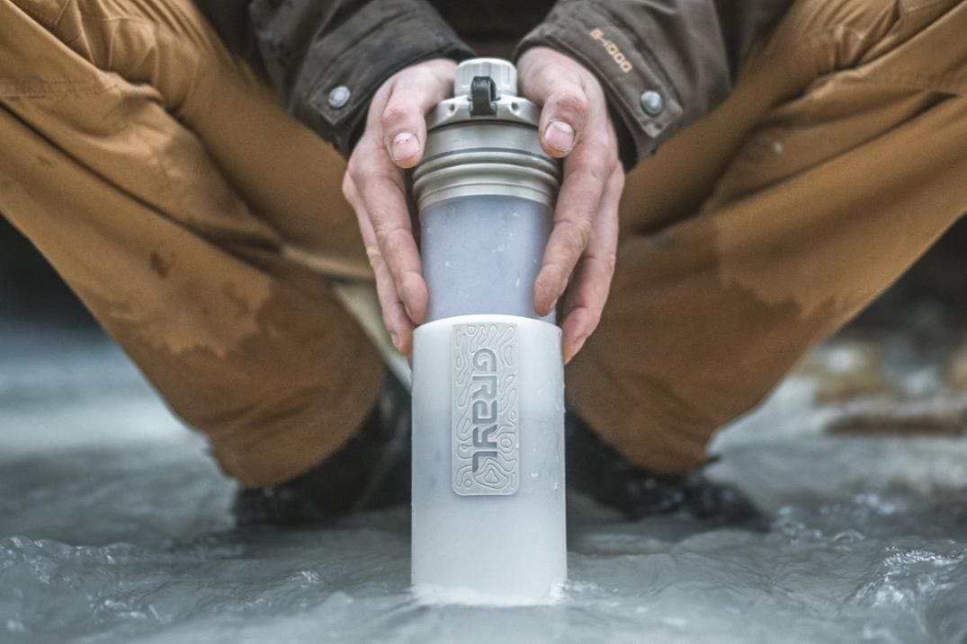 Location Image for GeoPress Water Filter and Purifier Bottle - 24 fl. oz.