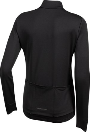 PEARL iZUMi Quest Thermal Cycling Jersey - Women's Back view (Black)