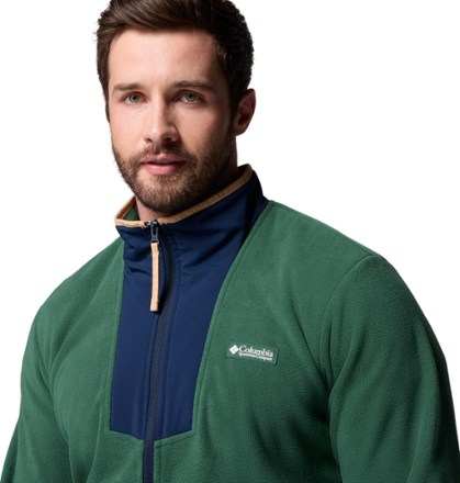 Polaire Columbia Sequoia Grove Pour Homme - Fermeture Intégrale, Polyester Recyclé, Poches Zippées