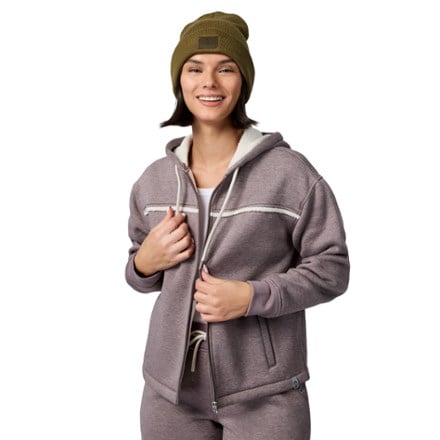 Free Country Luxe+ Zip-Up Sherpa Fleece Lined Jacket - Women's 2